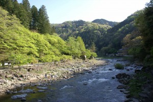 春の香嵐渓