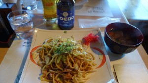 川越太麺焼きそばとCOEDO瑠璃