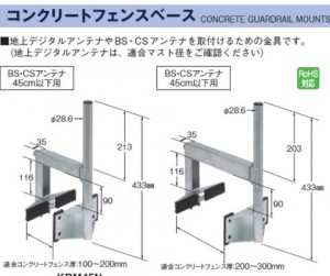 マスプロコンクリ壁金物